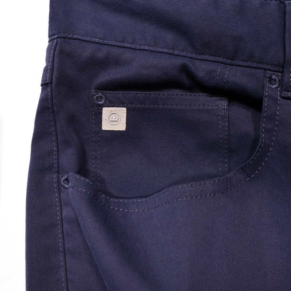 PETER MILLAR Men's 33x30 Navy Blue EB66 Performance 5-Pocket Pants - Picture 3 of 9